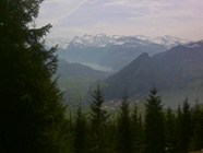 Blick von Engelstockweid Richtung Schwyz